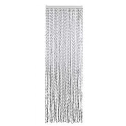 Arisol Fliegenvorhang String 100x220cm Silber/Schwarz