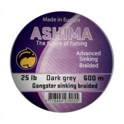Ashima Gangster 8 Braided Sink Dark Gray 20LB 600m