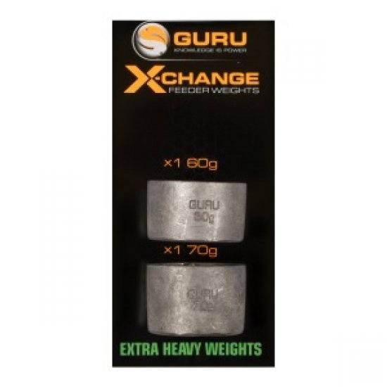 Guru Tackle X Change Feeder Weights Extra schweres Ersatzgewicht