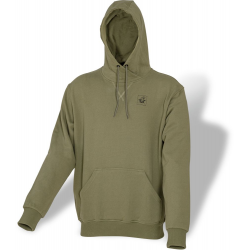 SCHWARZER KATZEN-HOODIE KHAKI