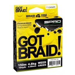 Spro GOT BRAID GRÜN 0,08 MM 150 M