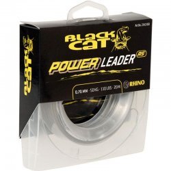 Black Cat Power Leader 20m 0.70mm 50kg