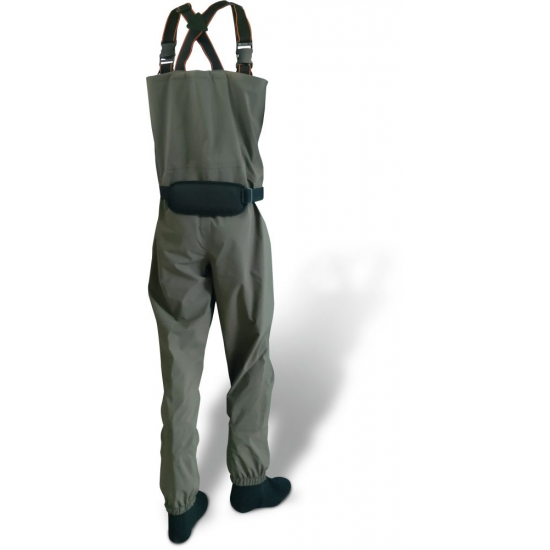 Black Cat Waders Green