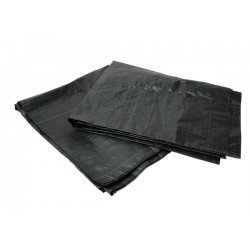 Bo-Camp Bodentuch Eco Schwarz 3x4 Meter