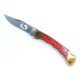 Buck 110 Folding Hunter Coral Deer