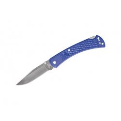 Buck 110 Slim EDC Folding Hunter Blue Klammer