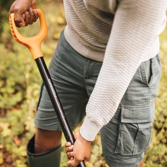 Fiskars Solider Gartenspaten rund