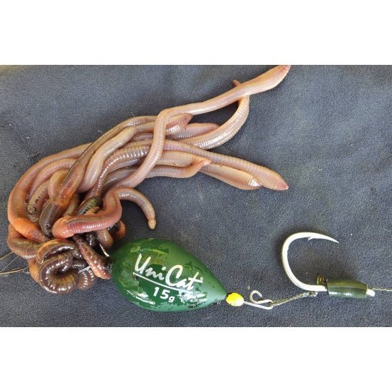 UNI CAT Worm Clip Pop Up Float 20g