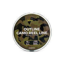 Avid Carp Outline Camo Rollenschnur 300m