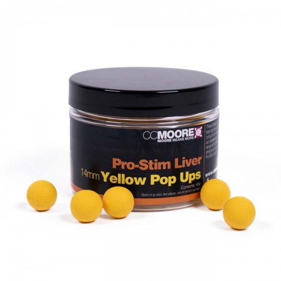 CC Moore Pro-Stim Pop-Ups in Lebergelb, 14 mm