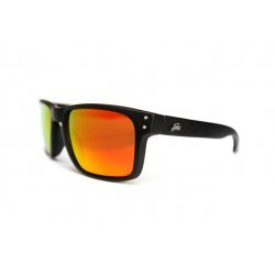 Fortis Eyewear Sunglasses Bays Matte Black Orange XBlok