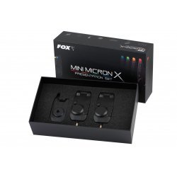 Fox Mini Micron X inc Hardcases 2 Rod Set