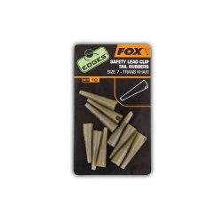 Fox Edges Lead Clip Tail Rubbers Size 7