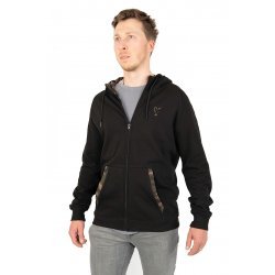 Fox Lightweight Zipped Hoody Black/Camo