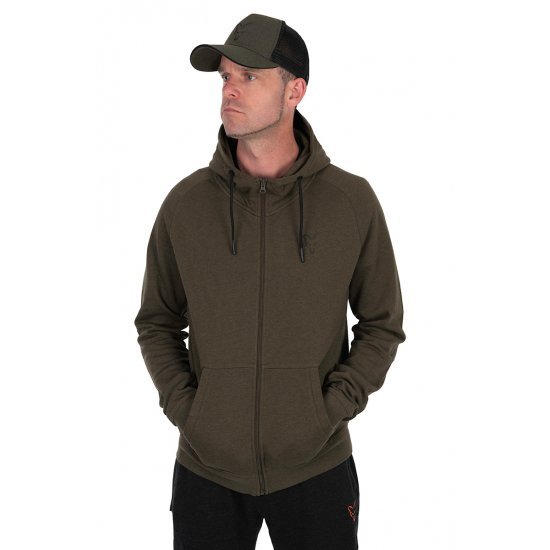 Fox Collection LW Hoody Grün & Schwarz