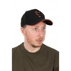 Fox Collection Trucker Schwarz & Orange