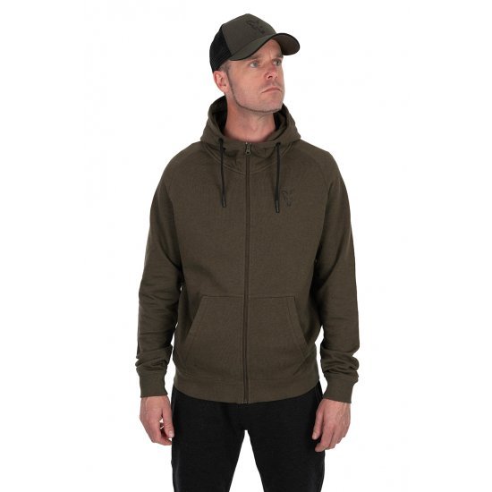 Fox Collection LW Hoody Grün & Schwarz