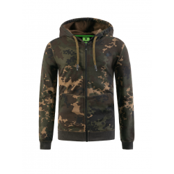 Korda Zip Hoodie Dark Kamo