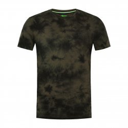 Korda Tie Dye T-Shirt Dunkeloliv