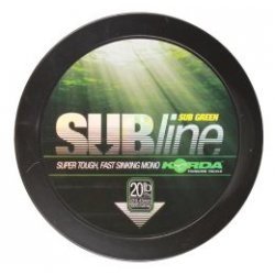 Korda Subline Green 15lb 0.40mm