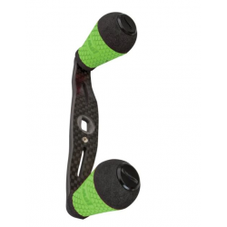 Lews Carbon Round Grip Chartreuse