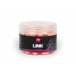 Mainline Link Fluoro Dumbell Wafters 12x15mm Pink