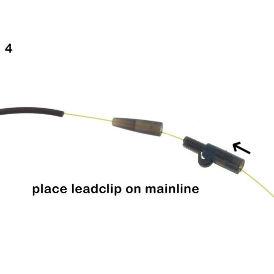 PB Products Hit & Run X-Safe Leadclip Mainline Only Pack Silt 4St