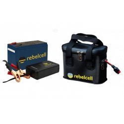 Rebelcell 12V18AV li-ion Package and Carrying Case Deal