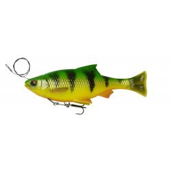 Savage Gear 4D Line Thru Pulse Tail Roach 18cm 90g Slow Sink Fire Tiger