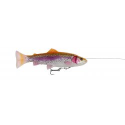 Savage Gear 4D Line Thru Pulse Tail Trout 20cm 102g Slow Sink Albino Trout