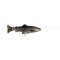 Savage Gear 4D Line Thru Pulse Tail Trout 16cm 51g Slow Sink Brown Trout