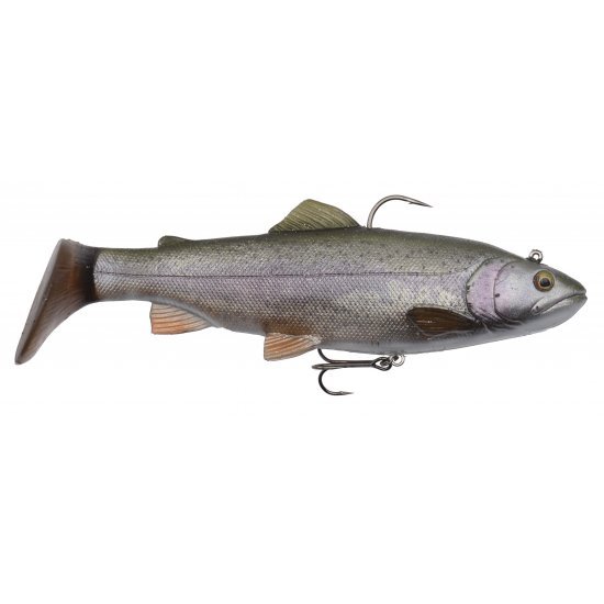 Savage Gear 4D Trout Rattle Shad 17cm 80g Medium Sink Rainbow Trout