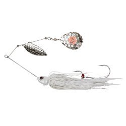 Savage Gear Da Bush Spinnerbait 18cm 42g sinkend weiß silber