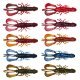 Savage Gear Reaction Crayfish 7.3cm 4g Motor Oil 5 Pieces