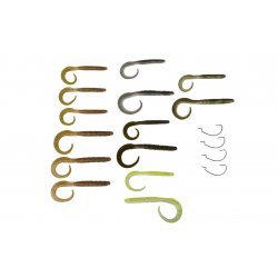 Savage Gear Rib Worm Kit 17 Pieces