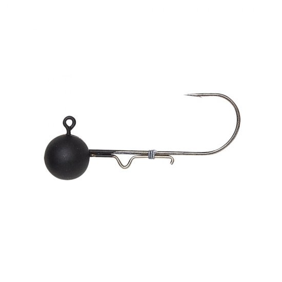 Savage Gear Tungsten Ball Jighead 1/0 10,6g Mattschwarz 2 Stück