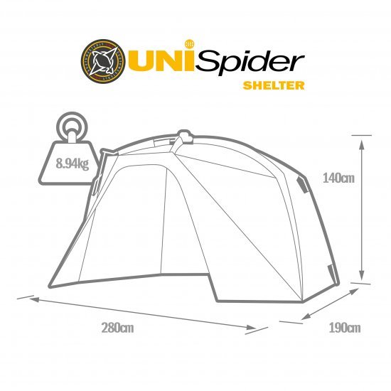 Solar South Westerly Pro Uni Spider Bivvy