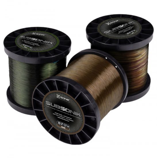 Sonik Subsonik Monofilament Brown 0.28mm 3000m