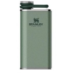 Stanley Classic Easy Fill Wide Mouth Flask 0.23L Hammertone Green