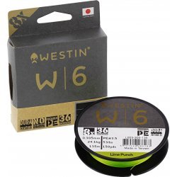 Westin W6 8 Braid Lime Punch 0,405 mm 300 m 40,2 kg