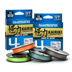 Shimano Line Kairiki 4 150 m 0,10 mm 6,8 kg Mantisgrün