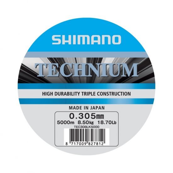 Shimano Technium 5000m 0.305mm Bulk