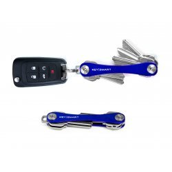 KeySmart Compact Schlüsselanhänger Poly Blau