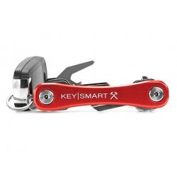 KeySmart Schlüsselanhänger Rugged Red Clam