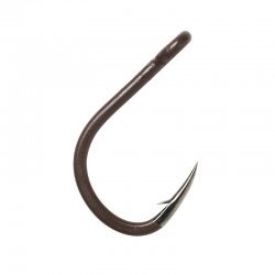 MadCat Pellet Hook A-Static Größe 3/0 5 Stück Braun