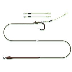 MadCat Quick Change Pellet Rig 60cm Size 2/0 Sinking