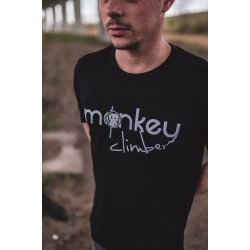 Monkey Climber Front Cover Shirt Black