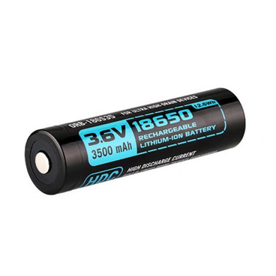 18650 Li Ionen Akku 5000 MAh Farbe Rot Batterie Flache Lithium