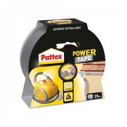 Pattex Power Tape Grau Rolle 25m