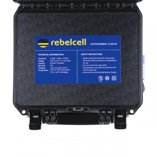 Rebelcell Outdoorbox 12.50 AV 2024 Modell